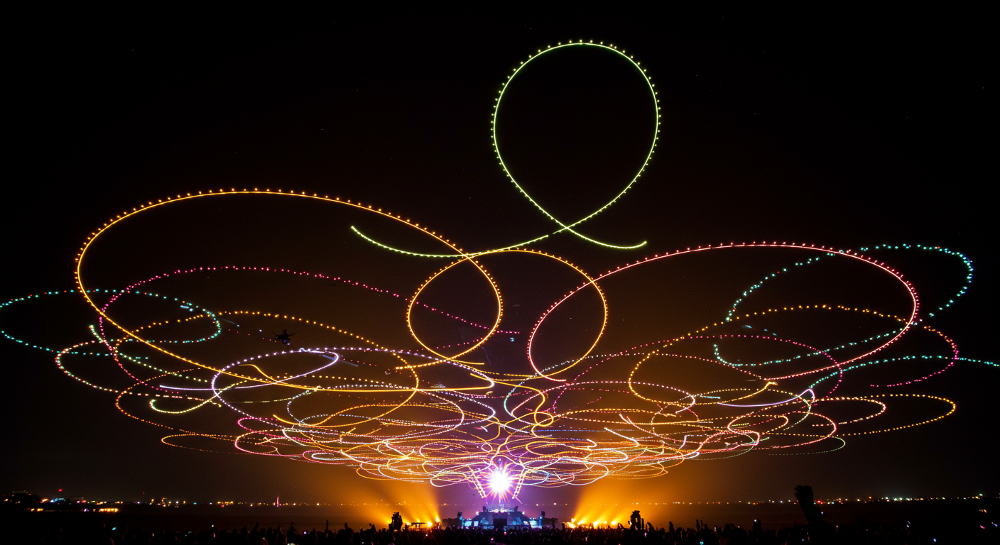Stunning Drone Show: The Ultimate Guide to Aerial Light Entertainment