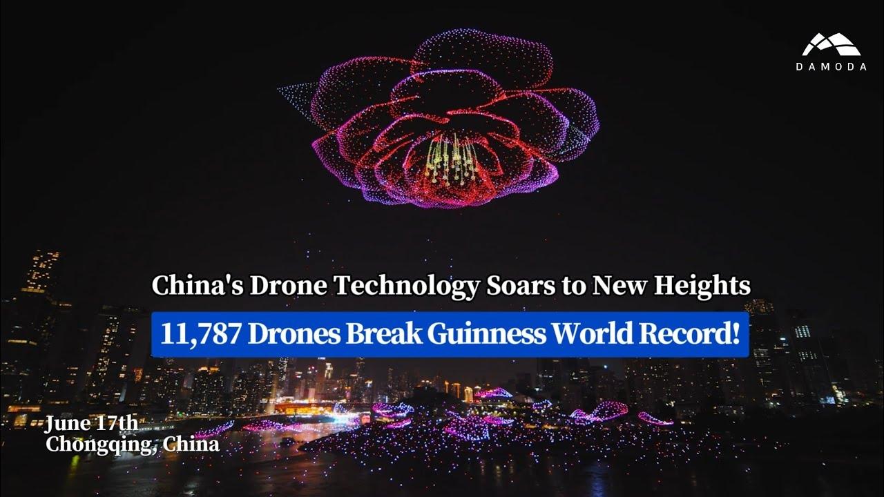Behind the Drone Light Show Guinness World Record Success
